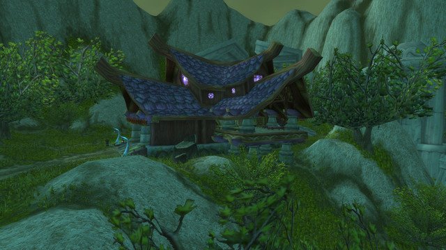 A scene from the raid
